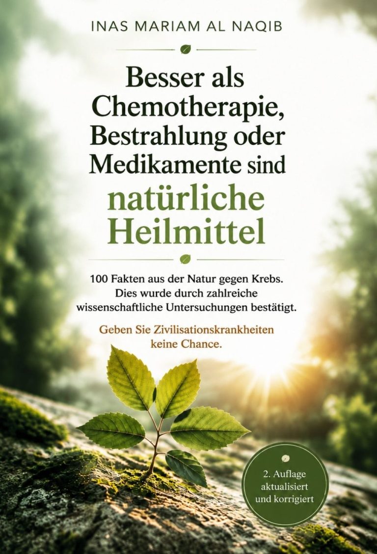 Besser als Chemotherapie, Bestrahlung oder Medikamente sind natürliche Heilmittel. 100 Fakten aus der Natur gegen Krebs. Dies wurde durch zahlreiche wissenschaftliche Untersuchungen bestätigt. Geben Sie Zivilisationskrankheiten keine Chance.